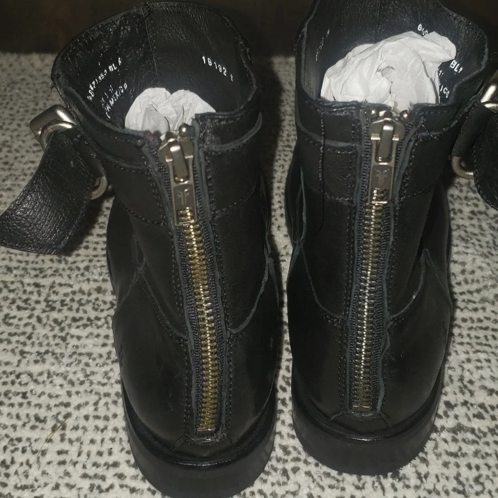 Frye Veronica Moto ankleboot 6 1/2 - Picture 5 of 7